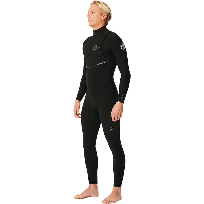 2024 Rip Curl Mens E-Bomb 3/2mm GBS Zip Free Wetsuit 14VMFS - Black